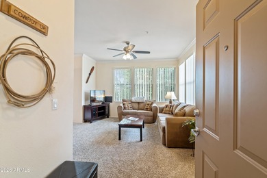 Excellent interior 1 bed 1 bath second floor unit in gated Edge on Talon at Grayhawk Golf Course in Arizona - for sale on GolfHomes.com, golf home, golf lot