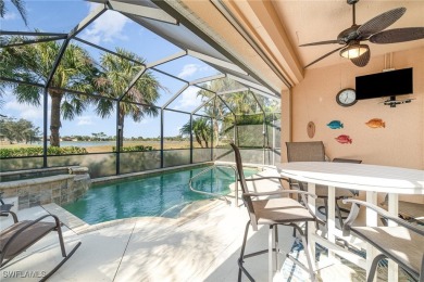 NEW ROOF (2023), FURNISHED. POOL. SPA. GOLF COURSE  WATER VIEWS on The Golf Club At Magnolia Landing in Florida - for sale on GolfHomes.com, golf home, golf lot