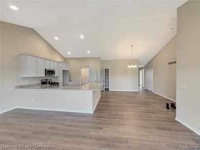 Award winning Clearview Homes is building this single-family on Rolling Hills Golf Club in Michigan - for sale on GolfHomes.com, golf home, golf lot