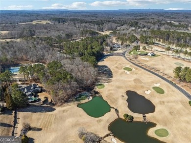 Prime golf course lot nestled within the prestigious Hawks Ridge on Hawks Ridge Golf Club in Georgia - for sale on GolfHomes.com, golf home, golf lot