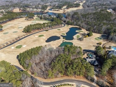 Prime golf course lot nestled within the prestigious Hawks Ridge on Hawks Ridge Golf Club in Georgia - for sale on GolfHomes.com, golf home, golf lot