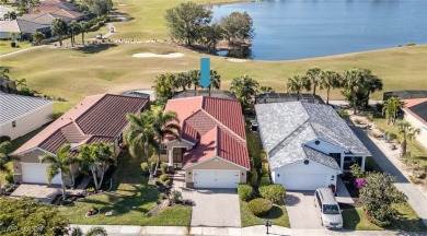 NEW ROOF (2023), FURNISHED. POOL. SPA. GOLF COURSE  WATER VIEWS on The Golf Club At Magnolia Landing in Florida - for sale on GolfHomes.com, golf home, golf lot