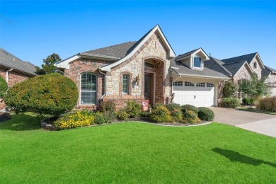 This home is perfectly situated with scenic views of the 3rd on Heritage Ranch Golf and Country Club in Texas - for sale on GolfHomes.com, golf home, golf lot