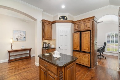 This home is perfectly situated with scenic views of the 3rd on Heritage Ranch Golf and Country Club in Texas - for sale on GolfHomes.com, golf home, golf lot