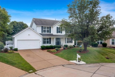 2 Story home w/breathtaking curb appeal, nestled on culdesac on The Links At Dardenne in Missouri - for sale on GolfHomes.com, golf home, golf lot