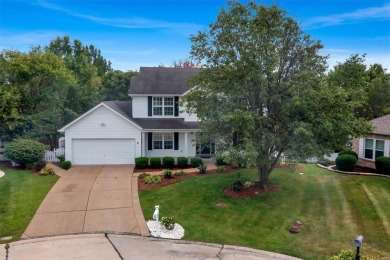 2 Story home w/breathtaking curb appeal, nestled on culdesac on The Links At Dardenne in Missouri - for sale on GolfHomes.com, golf home, golf lot