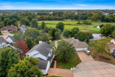 2 Story home w/breathtaking curb appeal, nestled on culdesac on The Links At Dardenne in Missouri - for sale on GolfHomes.com, golf home, golf lot