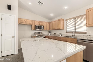 Come enjoy the AZ sunshine in this lovely custom built home in on Las Colinas Golf Club in Arizona - for sale on GolfHomes.com, golf home, golf lot