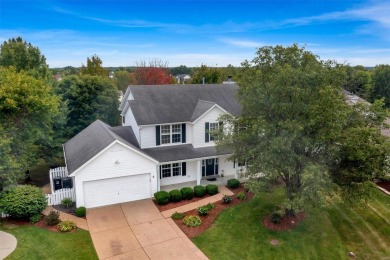 2 Story home w/breathtaking curb appeal, nestled on culdesac on The Links At Dardenne in Missouri - for sale on GolfHomes.com, golf home, golf lot