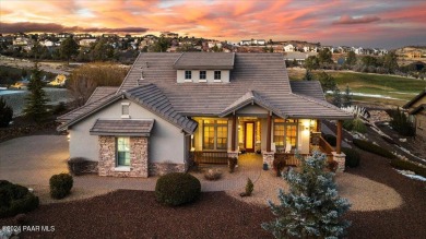 Experience the epitome of luxury living in this Carrington home on Prescott Lakes Golf and Country Club in Arizona - for sale on GolfHomes.com, golf home, golf lot