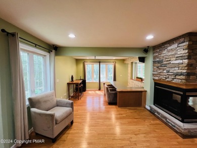 Presenting this stunning 4-5 bedroom home situated on the 6th on Pocono Farms Country Club in Pennsylvania - for sale on GolfHomes.com, golf home, golf lot