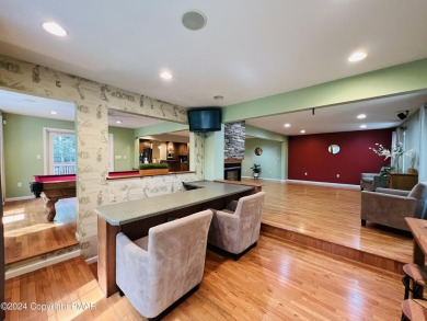 Presenting this stunning 4-5 bedroom home situated on the 6th on Pocono Farms Country Club in Pennsylvania - for sale on GolfHomes.com, golf home, golf lot