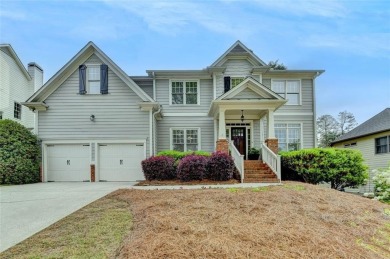 Welcome to this beautifully updated 5-bedroom, 3.5-bath home on Hamilton Mill Golf Club in Georgia - for sale on GolfHomes.com, golf home, golf lot