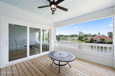 Spectacular, almost new home on The Pointe in the beautiful golf on Hampton Hall Club in South Carolina - for sale on GolfHomes.com, golf home, golf lot