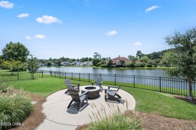 Spectacular, almost new home on The Pointe in the beautiful golf on Hampton Hall Club in South Carolina - for sale on GolfHomes.com, golf home, golf lot