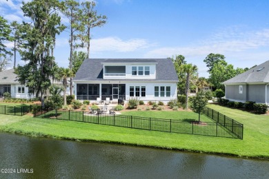 Spectacular, almost new home on The Pointe in the beautiful golf on Hampton Hall Club in South Carolina - for sale on GolfHomes.com, golf home, golf lot