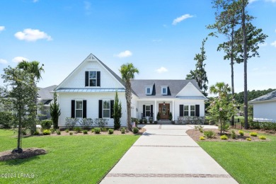 Spectacular, almost new home on The Pointe in the beautiful golf on Hampton Hall Club in South Carolina - for sale on GolfHomes.com, golf home, golf lot