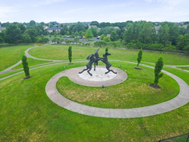 Step into a realm of sophisticated comfort with this exceptional on Golf Club of Dublin in Ohio - for sale on GolfHomes.com, golf home, golf lot