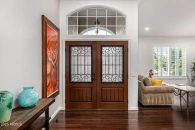 Expansive golf and water views welcome you to this beautifully on  in Arizona - for sale on GolfHomes.com, golf home, golf lot