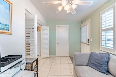 Welcome to carefree living in this beautifully maintained 1 bed on Sunland Village Golf Club in Arizona - for sale on GolfHomes.com, golf home, golf lot