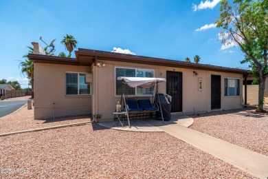 Welcome to carefree living in this beautifully maintained 1 bed on Sunland Village Golf Club in Arizona - for sale on GolfHomes.com, golf home, golf lot