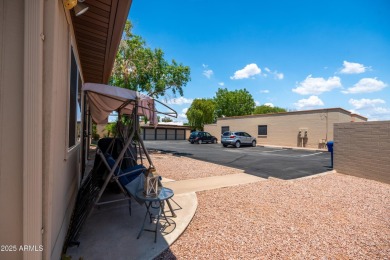 Welcome to carefree living in this beautifully maintained 1 bed on Sunland Village Golf Club in Arizona - for sale on GolfHomes.com, golf home, golf lot