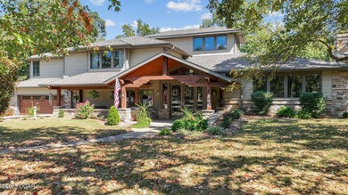 Inspired by the timeless architectural influence of Frank Lloyd on Nevada Country Club in Missouri - for sale on GolfHomes.com, golf home, golf lot