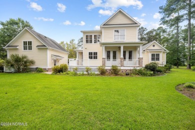 Stunning Carolina Colours home custom built as builder's on Carolina Colours Golf Club in North Carolina - for sale on GolfHomes.com, golf home, golf lot