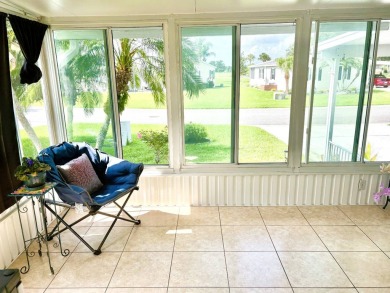 Step into luxury with this stunning 2-bedroom, 2-bathroom Pebble on Crane Lakes Golf and Country Club in Florida - for sale on GolfHomes.com, golf home, golf lot