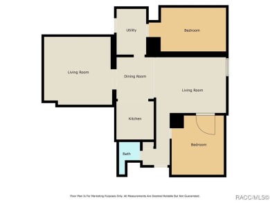 Welcome to this 2 bedroom, 1 bathroom home in centrally located on Brentwood Farms Golf Club in Florida - for sale on GolfHomes.com, golf home, golf lot