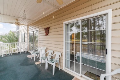 This is a fully-furnished, well-maintained, and sun-filled on Palmetto Greens Golf and Country Club in South Carolina - for sale on GolfHomes.com, golf home, golf lot