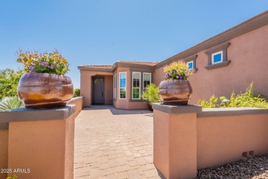 Situated on a spacious corner homesite, this beautiful turn-key on Encanterra Country Club in Arizona - for sale on GolfHomes.com, golf home, golf lot