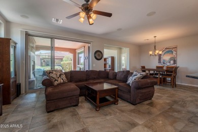 Situated on a spacious corner homesite, this beautiful turn-key on Encanterra Country Club in Arizona - for sale on GolfHomes.com, golf home, golf lot