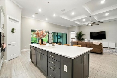 Set on a desirable corner lot in The Place at Corkscrew, this on Old Corkscrew Golf Club in Florida - for sale on GolfHomes.com, golf home, golf lot
