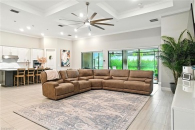 Set on a desirable corner lot in The Place at Corkscrew, this on Old Corkscrew Golf Club in Florida - for sale on GolfHomes.com, golf home, golf lot