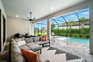 Set on a desirable corner lot in The Place at Corkscrew, this on Old Corkscrew Golf Club in Florida - for sale on GolfHomes.com, golf home, golf lot