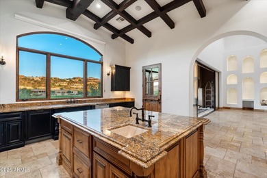 Private yet designed for grand-scale entertaining, this timeless on Eagle Mountain Golf Club in Arizona - for sale on GolfHomes.com, golf home, golf lot