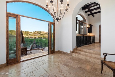 Private yet designed for grand-scale entertaining, this timeless on Eagle Mountain Golf Club in Arizona - for sale on GolfHomes.com, golf home, golf lot