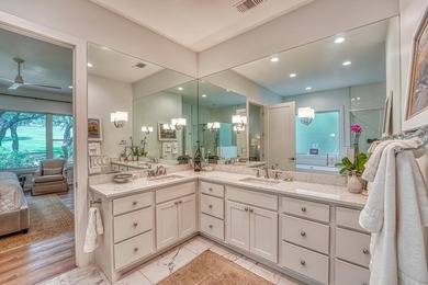 Built in 2020, this thoughtfully designed 2,750 sq ft residence on Apple Rock Golf Course - Horseshoe Bay in Texas - for sale on GolfHomes.com, golf home, golf lot