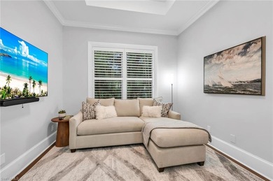 Start your morning with coffee on your peaceful, garden-view on Grey Oaks Golf and Country Club in Florida - for sale on GolfHomes.com, golf home, golf lot