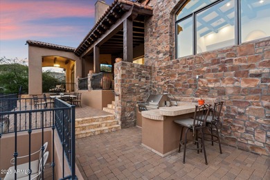 Private yet designed for grand-scale entertaining, this timeless on Eagle Mountain Golf Club in Arizona - for sale on GolfHomes.com, golf home, golf lot