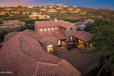 Private yet designed for grand-scale entertaining, this timeless on Eagle Mountain Golf Club in Arizona - for sale on GolfHomes.com, golf home, golf lot