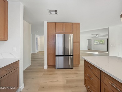 Completely remodeled in 2025 with a brand-new interior, this on Fountain of the Sun Country Club in Arizona - for sale on GolfHomes.com, golf home, golf lot