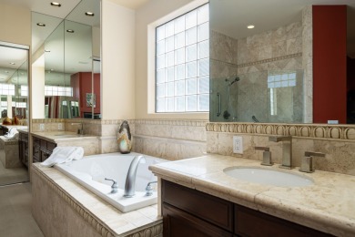 Nestled on a premium west-facing lot on the 13th tee of the Pete on Mission Hills Golf Club in California - for sale on GolfHomes.com, golf home, golf lot