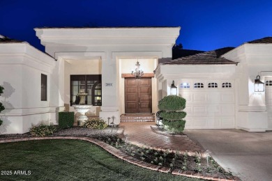 Custom designed, Mediterranean influenced home with imported on Ocotillo Golf Resort  in Arizona - for sale on GolfHomes.com, golf home, golf lot