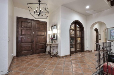 Custom designed, Mediterranean influenced home with imported on Ocotillo Golf Resort  in Arizona - for sale on GolfHomes.com, golf home, golf lot