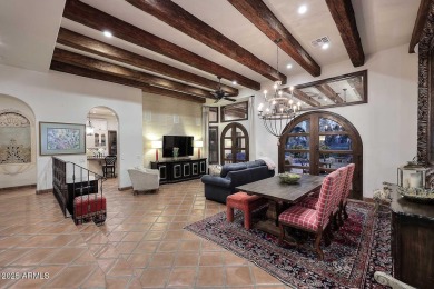 Custom designed, Mediterranean influenced home with imported on Ocotillo Golf Resort  in Arizona - for sale on GolfHomes.com, golf home, golf lot