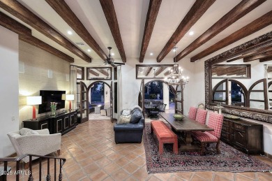 Custom designed, Mediterranean influenced home with imported on Ocotillo Golf Resort  in Arizona - for sale on GolfHomes.com, golf home, golf lot
