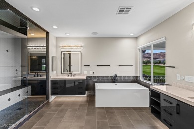 Unobstructed mountain  golf course views await at this 2-story on Red Rock Country Club in Nevada - for sale on GolfHomes.com, golf home, golf lot