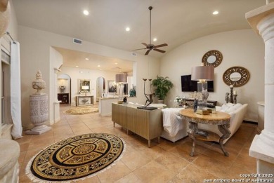 This stunning 2,839 sqft single story home, nestled within the on The Dominion Country Club in Texas - for sale on GolfHomes.com, golf home, golf lot